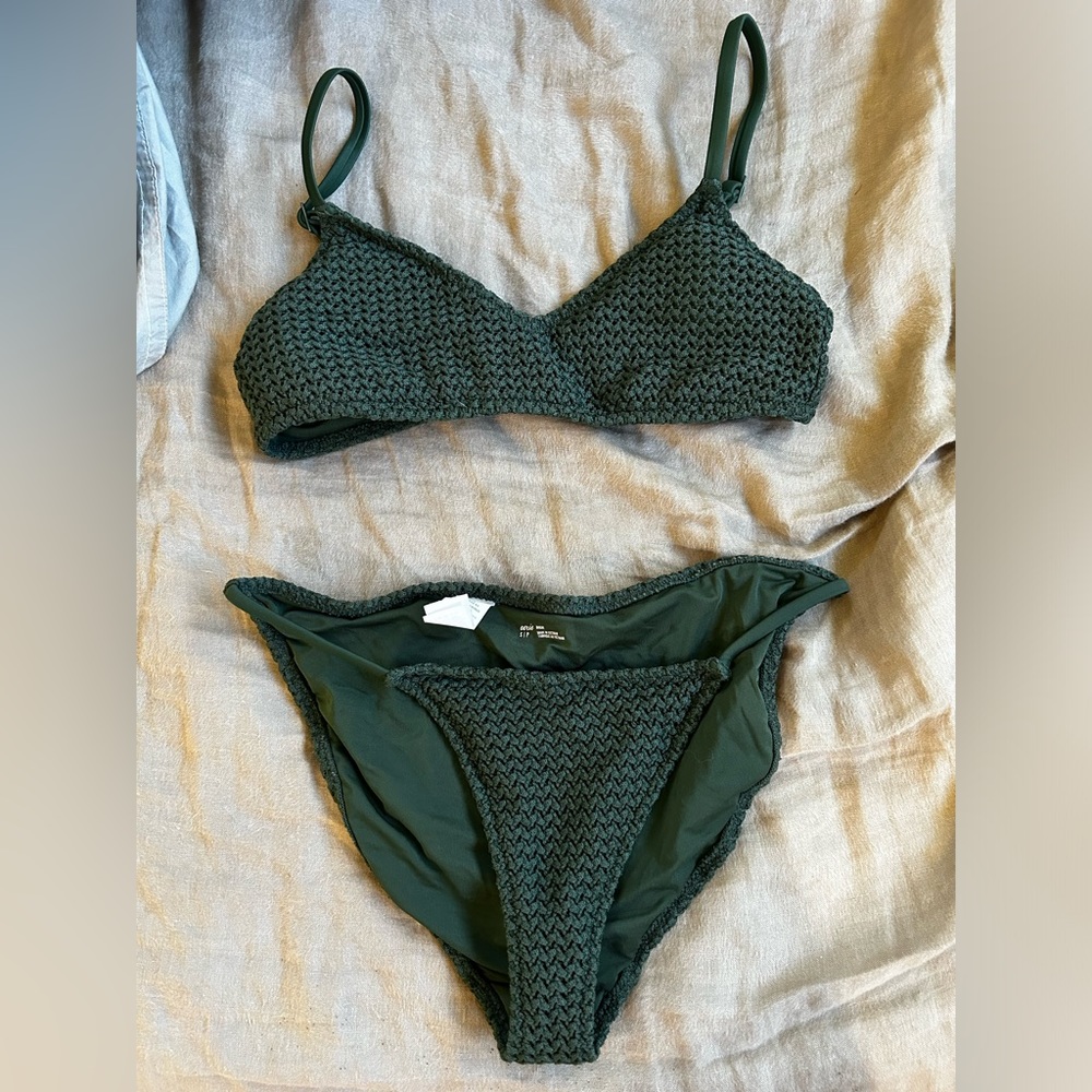Aerie crochet bikini set